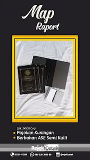 Jasa Pembuatan Map Raport, Map Ijazah, dan Map Wisuda – Harga Bisa Nego!