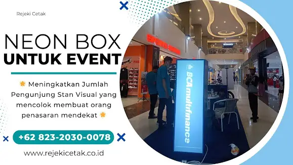 ✨🎨 Jasa Pembuatan Neonbox untuk Event: Pameran dan Expo