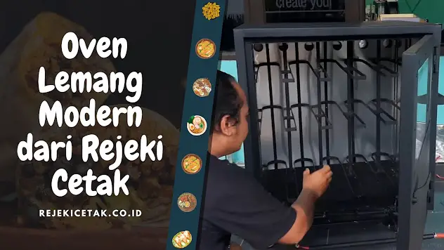 🍃 Oven Lemang Modern dari Rejeki Cetak – Lebih Praktis, Tanpa Ribet! 🚀