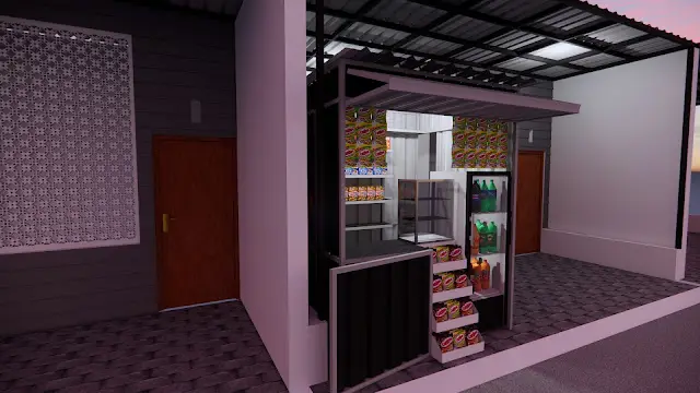 7 Desain Rombong Minimalis Buatan Rejeki Cetak