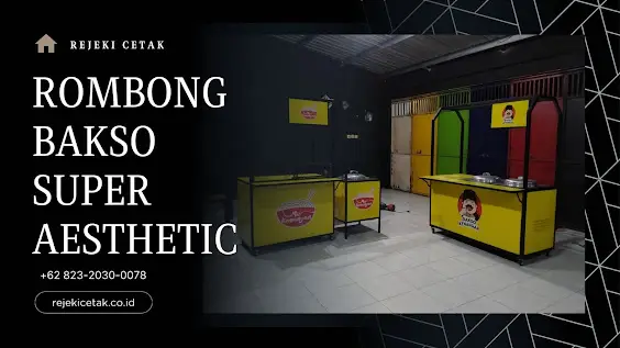 Jasa Pembuatan Rombong Super Aesthetic: Tingkatkan Daya Tarik Usaha Anda dengan Desain Memukau!