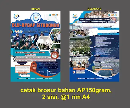 Jasa Pembuatan Brosur Jember, bisa satuan?