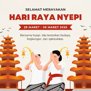gambar ucapan hari raya nyepi ucapan hari raya nyepi 2025 ucapan selamat hari raya nyepi 2025 nyepi saka 1947 download template hari raya nyepi 2025 gratis desain hari raya nyepi 2025 template instagram nyepi