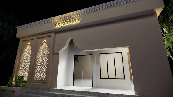 Portofolio Pembuatan Huruf Timbul Stainless untuk Masjid Ar-Rahman