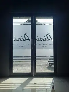 stiker kaca buram sunblast aini beauty care stiker kaca buram sunblast aini beauty care