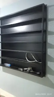 rak parfum banyuwangi rak besi galvanis, rak parfum, rak jilumes, rak kokoh