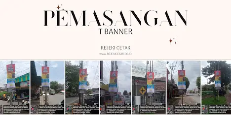 Persiapan Grand Opening Planet Ban di Wilayah Jember Selatan: T-Banner Dipercayakan kepada Rejeki Cetak