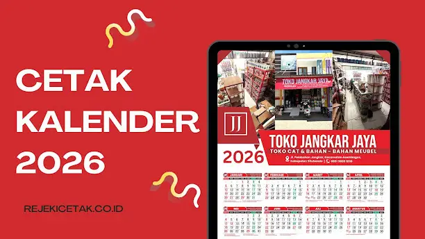 Pembuatan Kalender 2026 di Jember: Cetak Custom dengan Berbagai Ukuran dan Desain