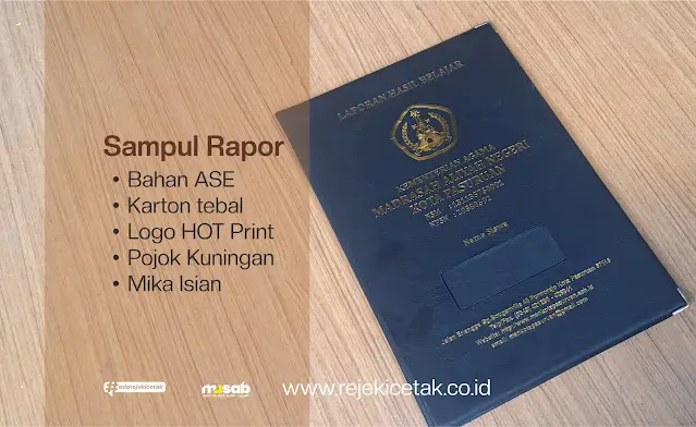 pesan Map Raport Sekolah di Jember, bisa kirim ke seluruh indonesia