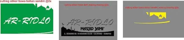 contoh cetak sticker oracal